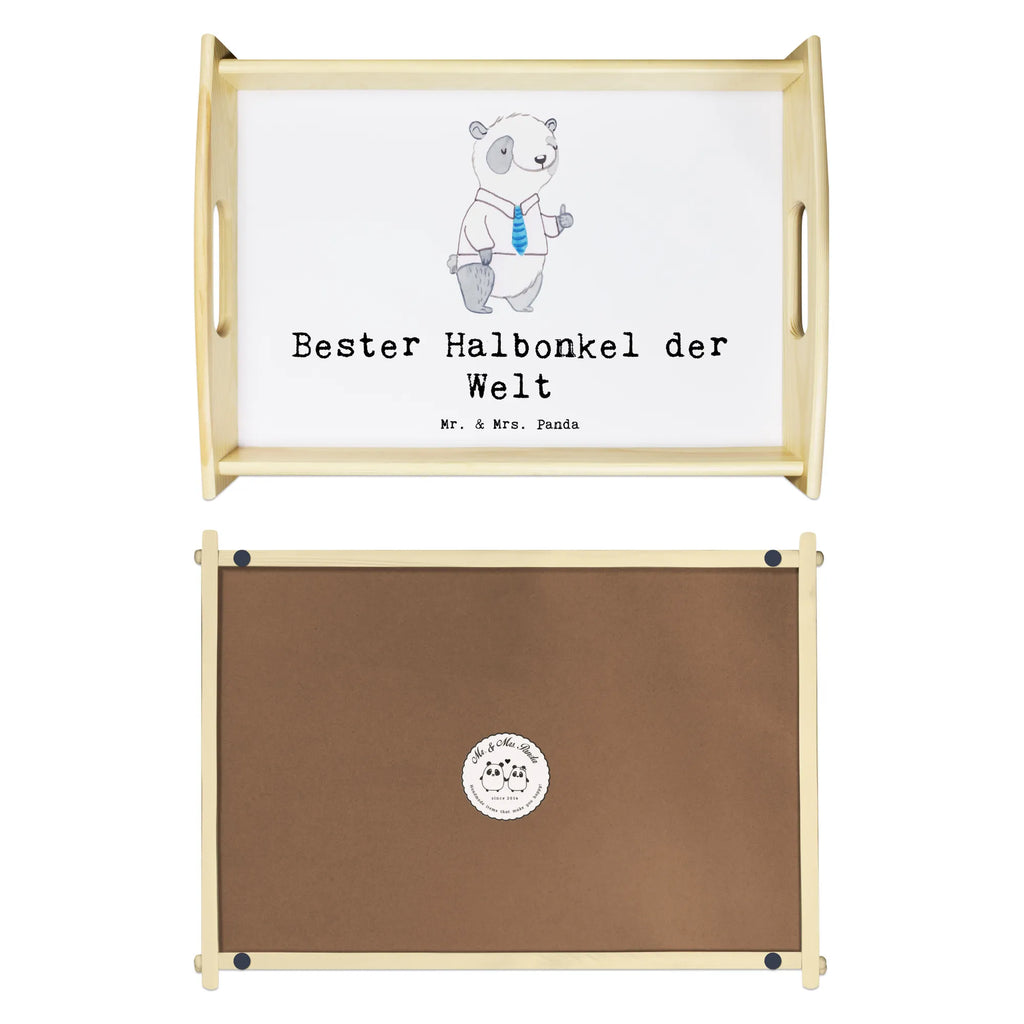 Serviertablett Panda Bester Halbonkel der Welt Tablett, Frühstückstablett, Serviertablett, Dekotablett, Küchentablett, Holztablett, für, Dankeschön, Geschenk, Schenken, Geburtstag, Geburtstagsgeschenk, Geschenkidee, Danke, Bedanken, Mitbringsel, Freude machen, Geschenktipp, Halbonkel, Stief, Onkel, Kleinigkeit, bester Onkel, Familie, Stiefgeschwister, Stiefonkel