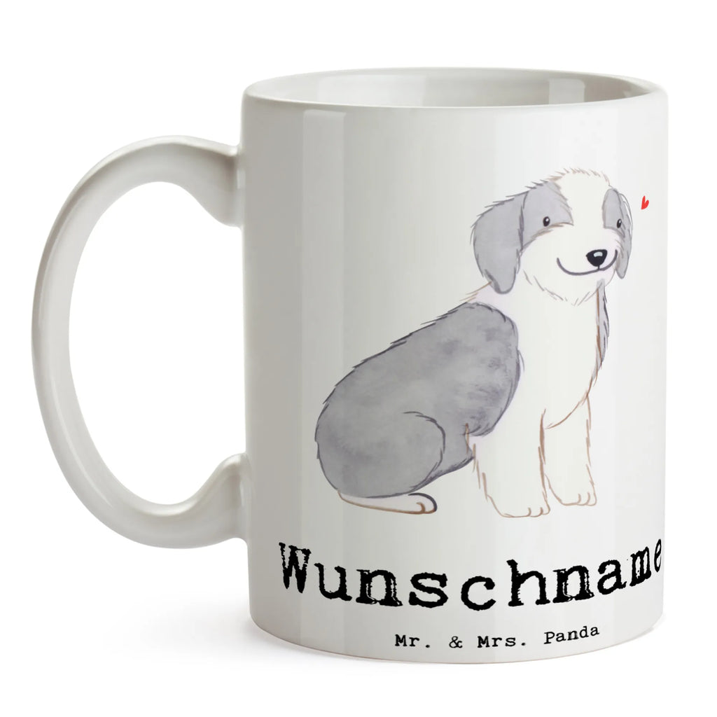 Personalisierte Tasse Bearded Collie Lebensretter Tasse, Drucken, Namenstasse, Personalisierte Tasse, Personalisiert, Wunschname, Namen, Tasse mit Namen, Geschenk, Schenken, Hund, Hunderasse, Rassehund, Hundebesitzer, Tierfreund, Welpe, Britischer Hütehund, Bearded Collie