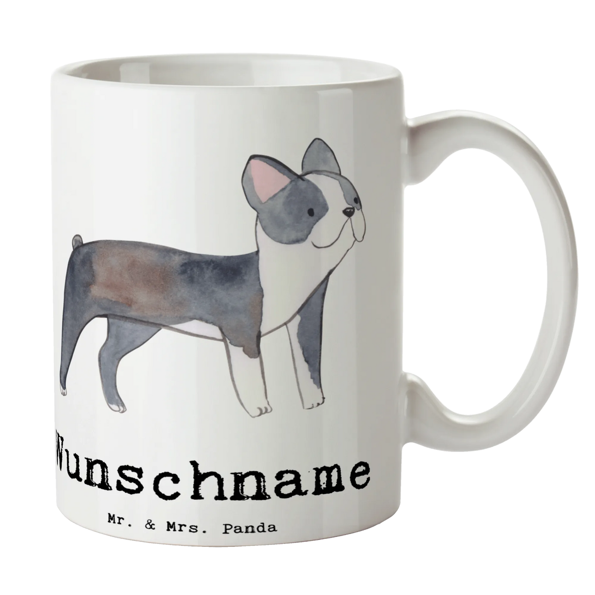 Personalised cup Boston Terrier Lifesaver Dog, dog breed, purebred dog, dog owner, gift, animal lover, giving, puppy
