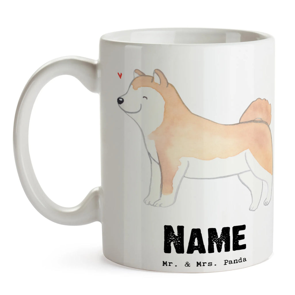 Personalisierte Tasse Akita Inu Lebensretter Personalisiert, Personalisierte Tasse, Drucken, Namenstasse, Tasse mit Namen, Wunschname, Namen, Tasse, Hund, Hunderasse, Rassehund, Hundebesitzer, Geschenk, Tierfreund, Schenken, Welpe