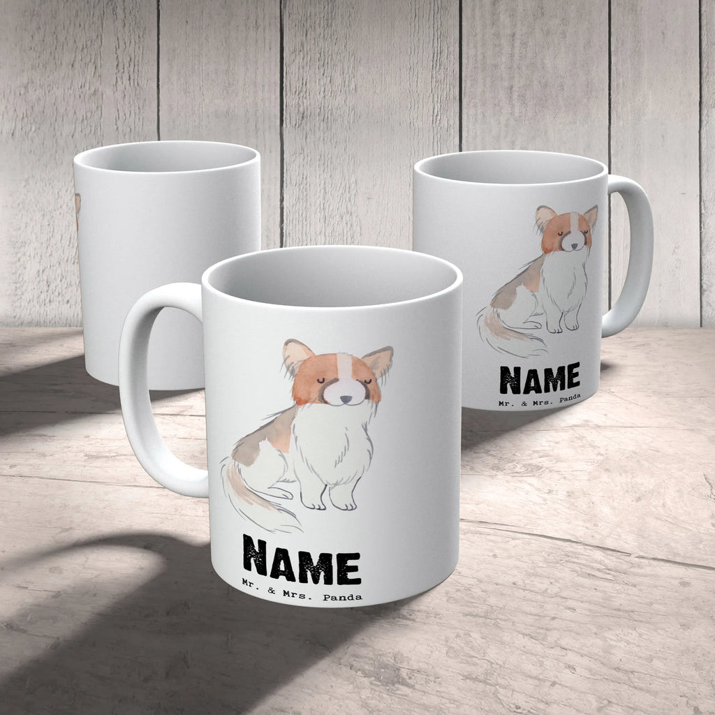 Personalisierte Tasse Papillon Lebensretter Tasse, Namen, Wunschname, Personalisiert, Drucken, Namenstasse, Tasse mit Namen, Personalisierte Tasse, Hund, Hunderasse, Rassehund, Hundebesitzer, Geschenk, Tierfreund, Schenken, Welpe, Papillon, Kontinentaler Zwergspaniel
