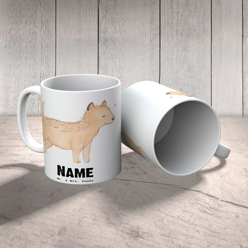 Personalisierte Tasse Cairn Terrier Lebensretter Namenstasse, Personalisierte Tasse, Personalisiert, Namen, Tasse mit Namen, Tasse, Drucken, Wunschname, Geschenk, Schenken, Hund, Hunderasse, Rassehund, Hundebesitzer, Tierfreund, Welpe, Cairn Terrier