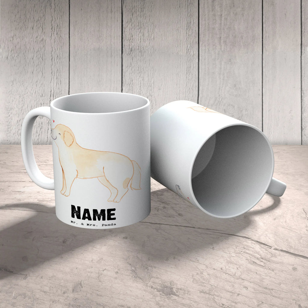 Personalisierte Tasse Golden Retriever Lebensretter Personalisiert, Tasse, Tasse mit Namen, Drucken, Wunschname, Namen, Namenstasse, Personalisierte Tasse, Hund, Hunderasse, Rassehund, Hundebesitzer, Geschenk, Tierfreund, Schenken, Welpe, Goldie Hund, Golden Retriever