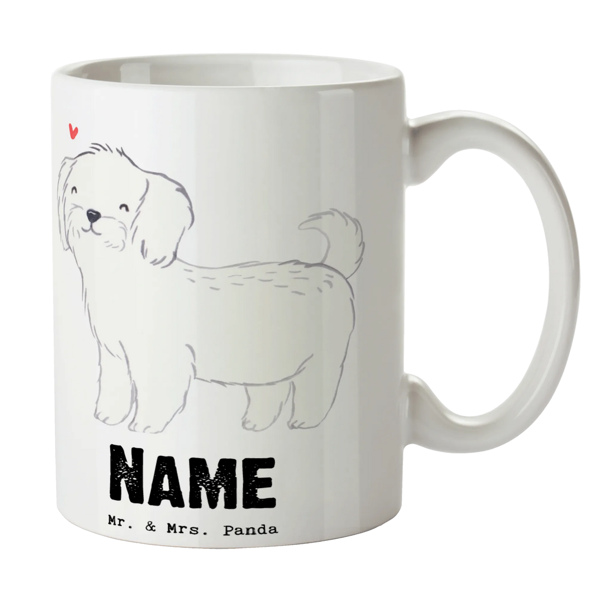 Personalised cup Maltese Lifesaver Dog, dog breed, purebred dog, dog owner, gift, animal lover, giving, puppy
