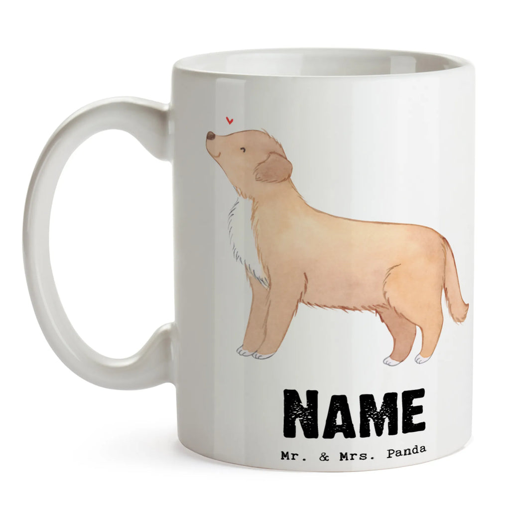Personalisierte Tasse Nova Scotia Duck Lebensretter Namen, Namenstasse, Drucken, Personalisierte Tasse, Personalisiert, Wunschname, Tasse, Tasse mit Namen, Hund, Hunderasse, Rassehund, Hundebesitzer, Geschenk, Tierfreund, Schenken, Welpe, Nova Scotia Duck Tolling Retriever, Retriever