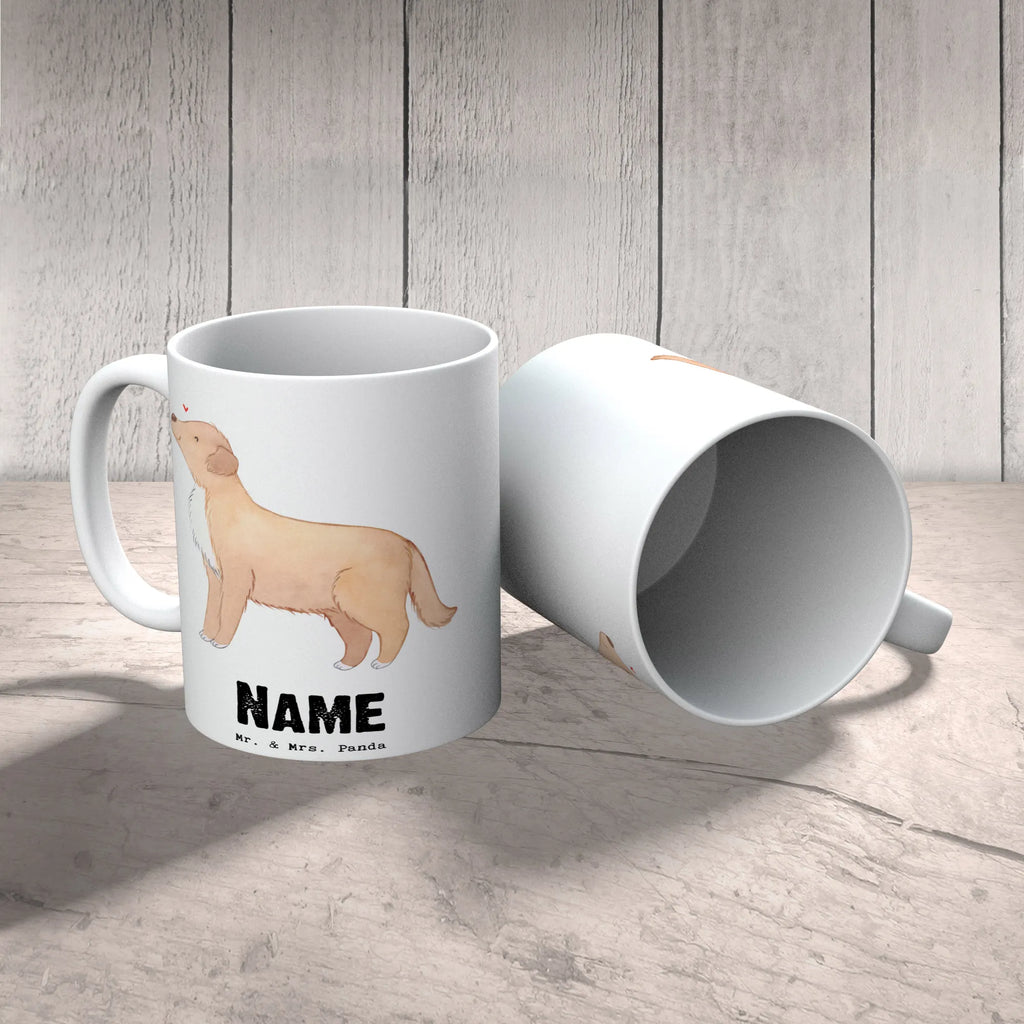Personalisierte Tasse Nova Scotia Duck Lebensretter Namen, Namenstasse, Drucken, Personalisierte Tasse, Personalisiert, Wunschname, Tasse, Tasse mit Namen, Hund, Hunderasse, Rassehund, Hundebesitzer, Geschenk, Tierfreund, Schenken, Welpe, Nova Scotia Duck Tolling Retriever, Retriever