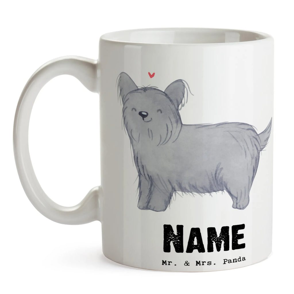Personalisierte Tasse Skye Terrier Lebensretter Namenstasse, Tasse mit Namen, Personalisiert, Namen, Drucken, Wunschname, Tasse, Personalisierte Tasse, Hund, Hunderasse, Rassehund, Hundebesitzer, Geschenk, Tierfreund, Schenken, Welpe, Terrier, Skye Terrier