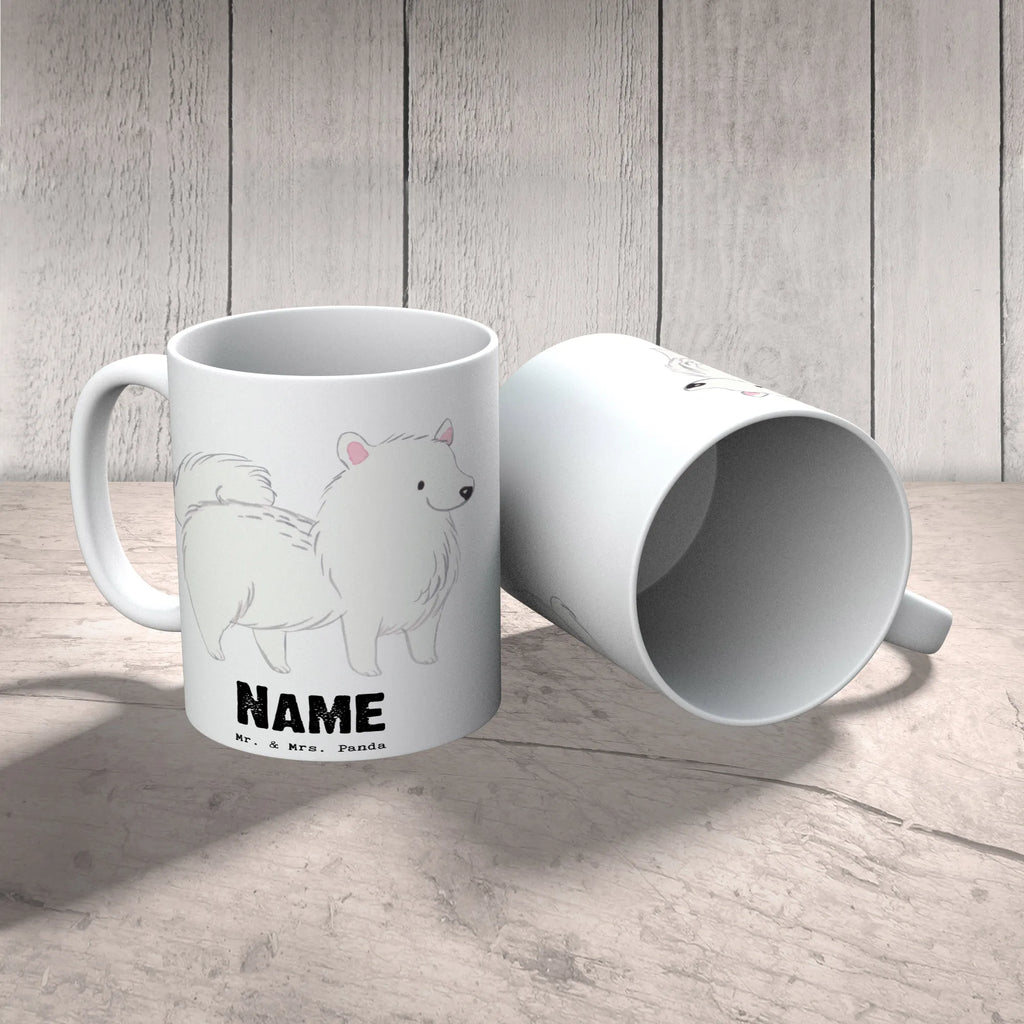 Personalisierte Tasse Spitz Lebensretter Tasse, Namenstasse, Wunschname, Personalisiert, Tasse mit Namen, Personalisierte Tasse, Drucken, Namen, Hund, Hunderasse, Rassehund, Hundebesitzer, Geschenk, Tierfreund, Schenken, Welpe, Spitz