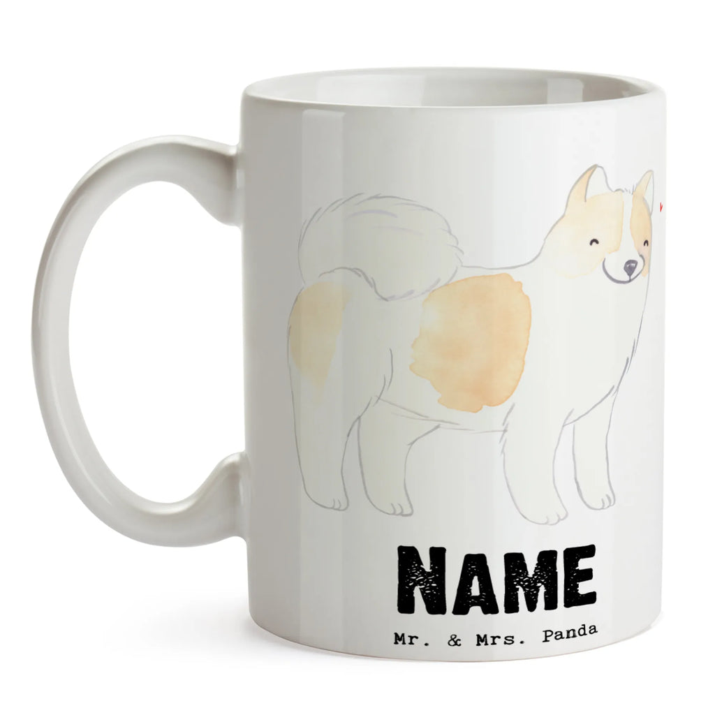 Personalisierte Tasse Thai Bangkaew Lebensretter Tasse mit Namen, Namenstasse, Namen, Tasse, Drucken, Personalisierte Tasse, Wunschname, Personalisiert, Geschenk, Schenken, Hund, Hunderasse, Rassehund, Hundebesitzer, Tierfreund, Welpe, Thai Bangkaew Dog
