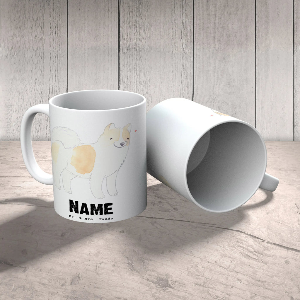 Personalisierte Tasse Thai Bangkaew Lebensretter Tasse mit Namen, Namenstasse, Namen, Tasse, Drucken, Personalisierte Tasse, Wunschname, Personalisiert, Geschenk, Schenken, Hund, Hunderasse, Rassehund, Hundebesitzer, Tierfreund, Welpe, Thai Bangkaew Dog