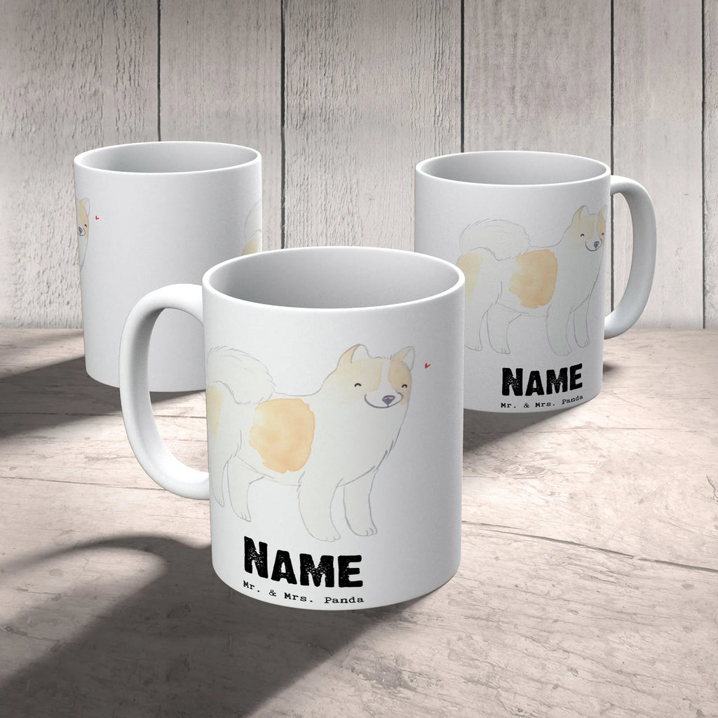 Personalisierte Tasse Thai Bangkaew Lebensretter Tasse mit Namen, Namenstasse, Namen, Tasse, Drucken, Personalisierte Tasse, Wunschname, Personalisiert, Geschenk, Schenken, Hund, Hunderasse, Rassehund, Hundebesitzer, Tierfreund, Welpe, Thai Bangkaew Dog