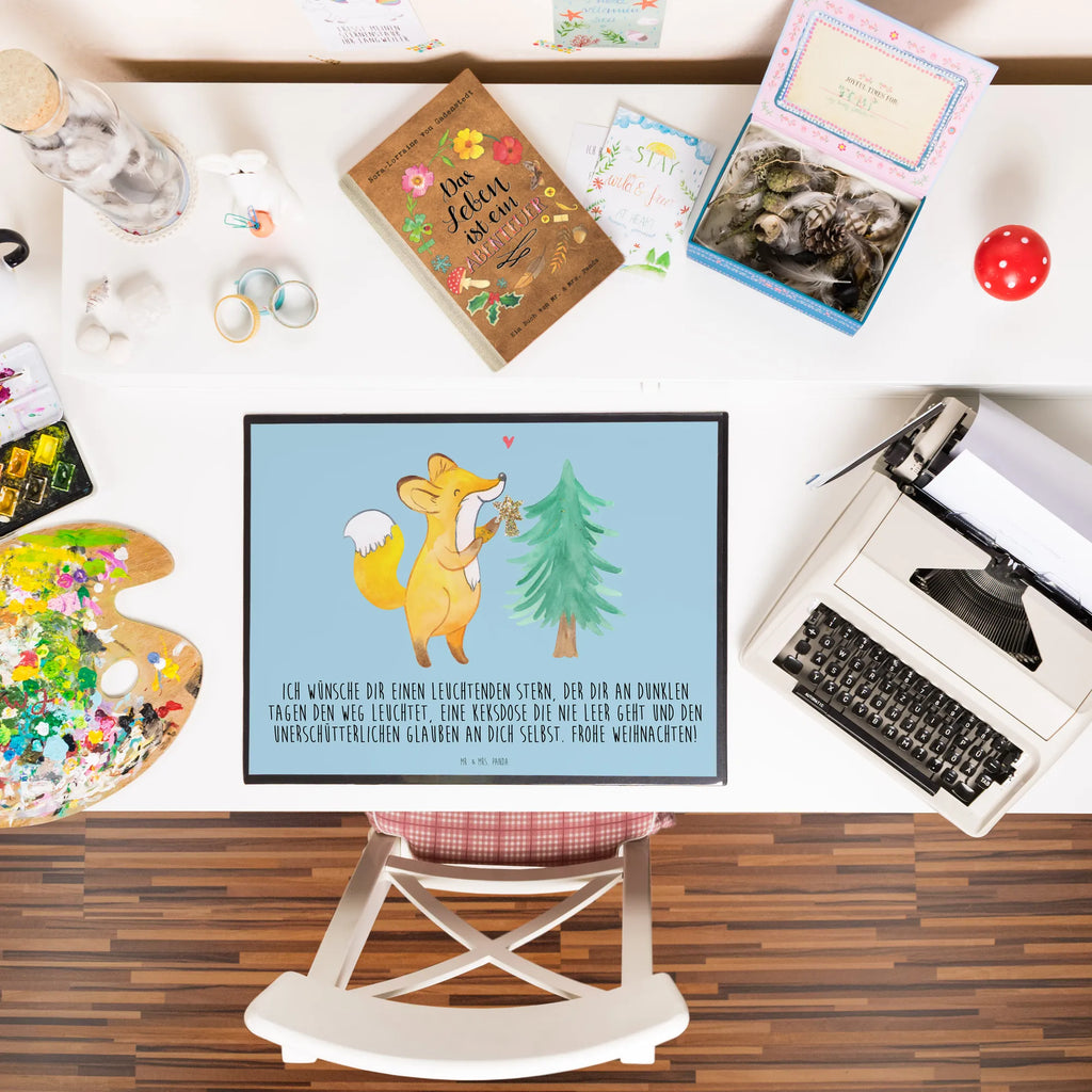 Schreibtischunterlage Fuchs  Weihnachtsbaum Schreibtisch Unterlagen, Bürobedarf, Schreibunterlage, Schreibtischauflage, Schreibtischunterlage Groß, Büroartikel, Schreibwaren, Winter, Weihnachten, Weihnachtsdeko, Nikolaus, Advent, Heiligabend, Wintermotiv, Weihnachtsdekoration, Weihnachtszeit, Weihnachtsmann, Schlittschuh, Weihnachtstage, Fuchs