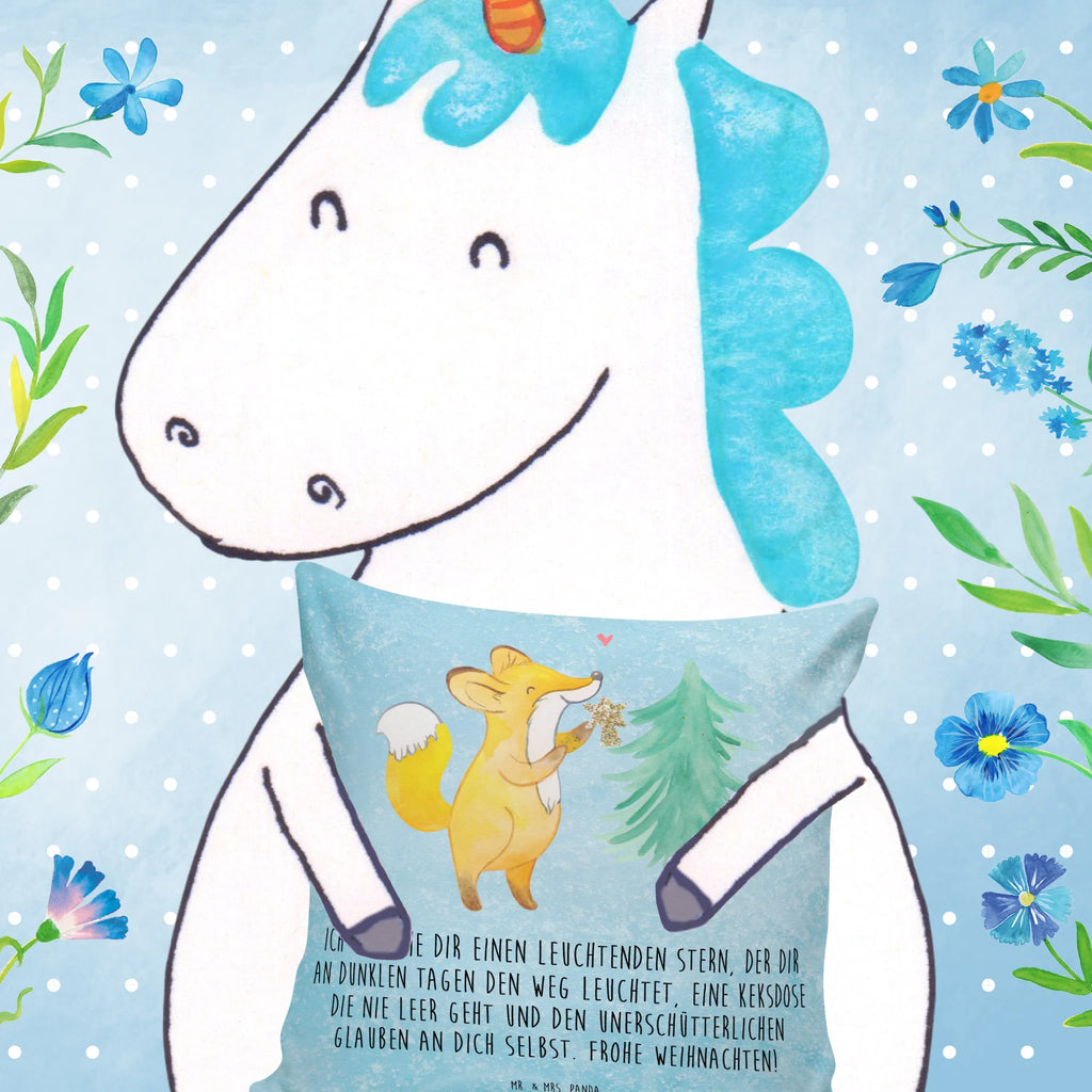 40x40 poduszka lis Choinka Zima, Boże Narodzenie, dekoracje świąteczne, Mikołaj, Adwent, Wigilia, zimowy motyw