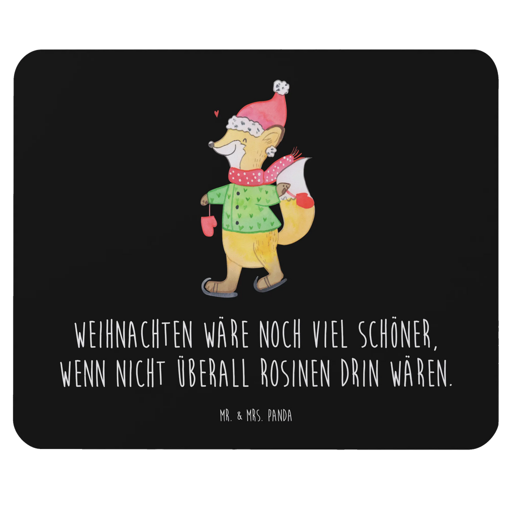 Mouse mat Fox skates Mouse, Print, Pad, Mouse Pad, Gift, Motif, PC, saying, fun, Work, Student, Office, Study, mousepad, Winter, Christmas, Christmas time, snow, winter, christmas, fir tree, santa claus, christmas time, christmas tree, christmas days, christmas eve, christmas present