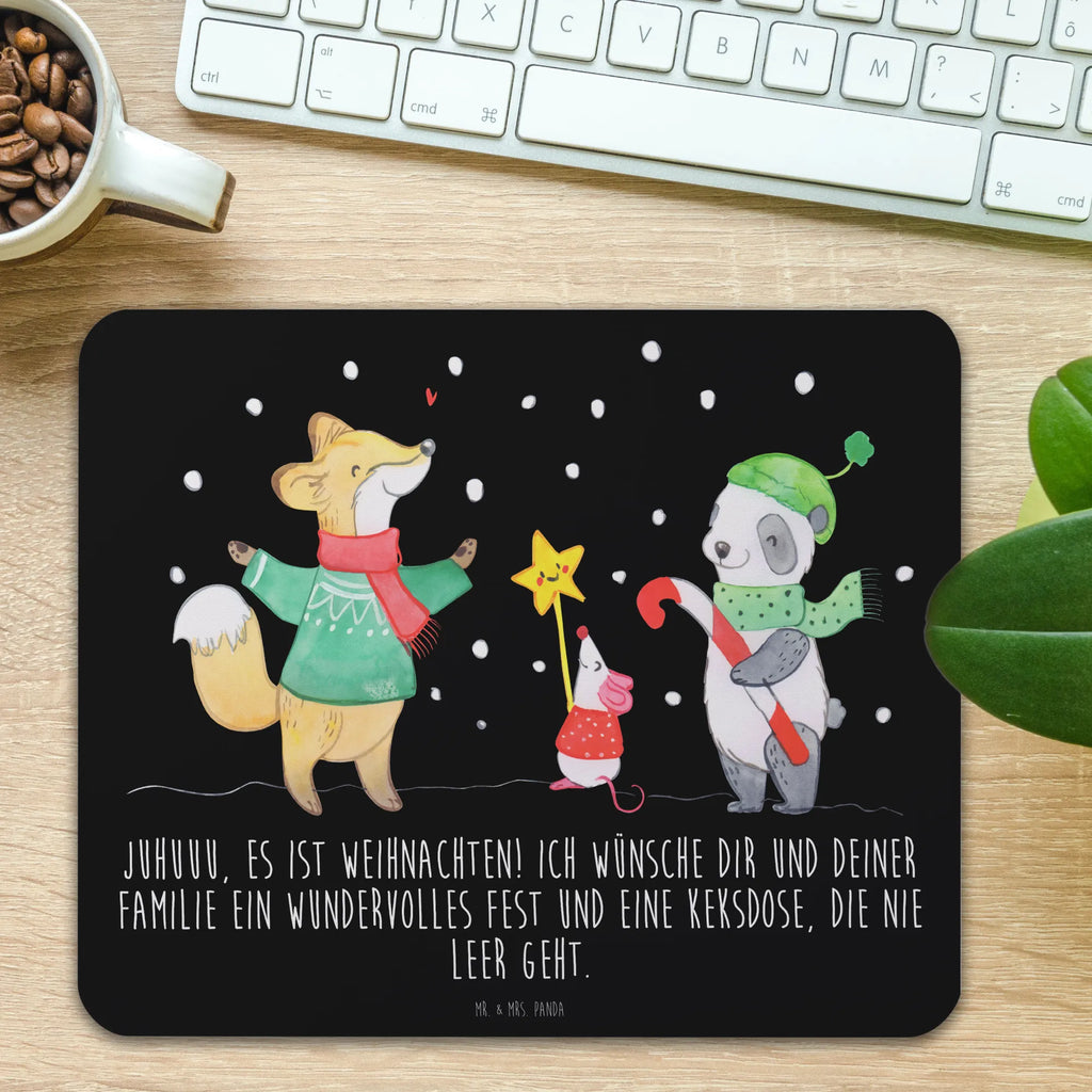 Mouse mat winter Christmas joy Motif, Mouse Pad, PC, fun, Pad, mousepad, Work, Study, Office, Print, Mouse, Student, Gift, saying, Winter, Christmas, Christmas time, snow, winter, santa claus, christmas days, christmas eve, christmas tree, fir tree, fox, christmas, christmas time