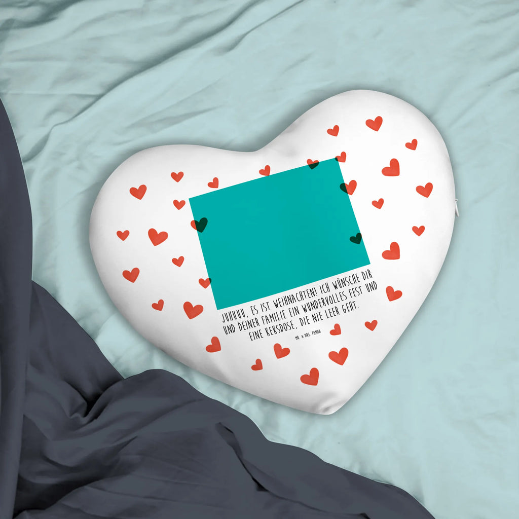 Heart cushion winter Christmas joy Winter, Christmas, Christmas time, snow, santa claus, christmas time, winter, christmas eve, fir tree, fox, christmas, christmas tree, christmas days