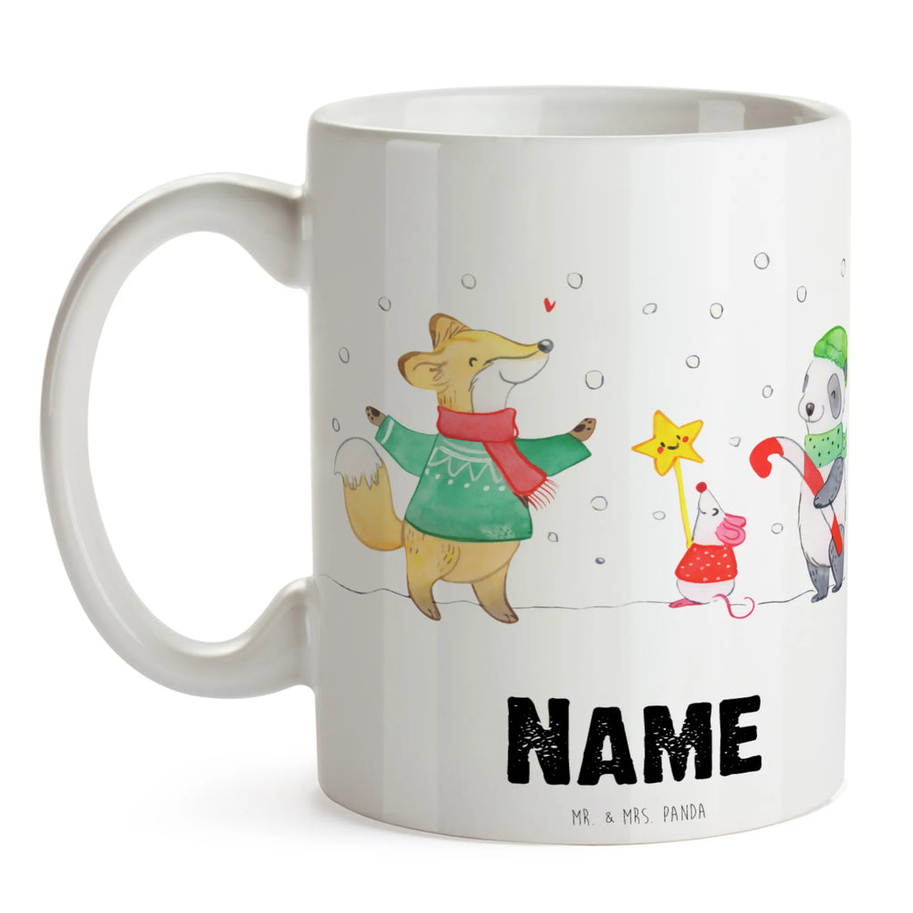 Personalised cup winter Christmas joy Winter, Christmas, Christmas time, snow, santa claus, winter, christmas tree, fir tree, christmas eve, fox, christmas, christmas time, christmas days