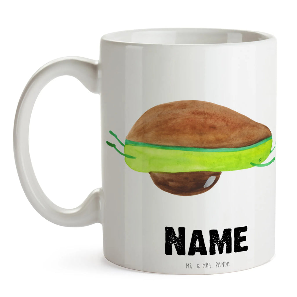 Personalisierte Tasse Avocado Yoga Drucken, Wunschname, Personalisierte Tasse, Tasse mit Namen, Namen, Personalisiert, Namenstasse, Tasse, Avocado, Veggie, Vegan, Gesund, Avocado Yoga Vegan