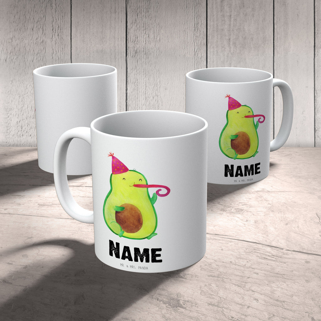 Personalisierte Tasse Avocado Birthday Wunschname, Personalisierte Tasse, Namenstasse, Tasse, Personalisiert, Drucken, Namen, Tasse mit Namen, Avocado, Veggie, Vegan, Gesund