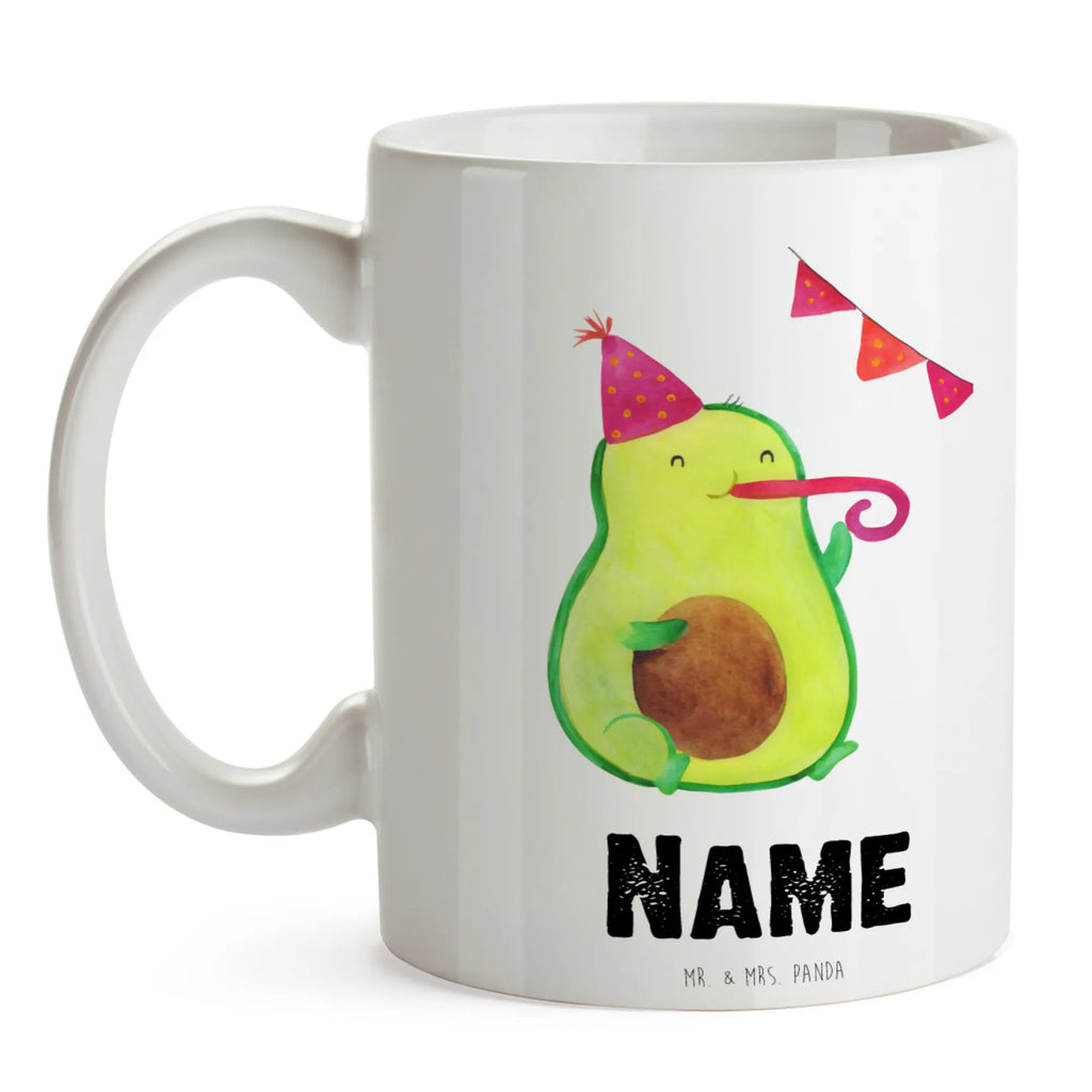Personalisierte Tasse Avocado Party Personalisiert, Tasse, Namen, Drucken, Personalisierte Tasse, Namenstasse, Wunschname, Tasse mit Namen, Avocado, Veggie, Vegan, Gesund, Prüfung, Schulabschluss, Lieblingstag, Avocados, Jahrestag, Bestanden, Geburtstag, Jubiläum, Abi, Feier, Firmenfeier, Klassenfeier, Happy Birthday, Abifeier, Party, Geburtstagsfeier, Feierei, Abschluss
