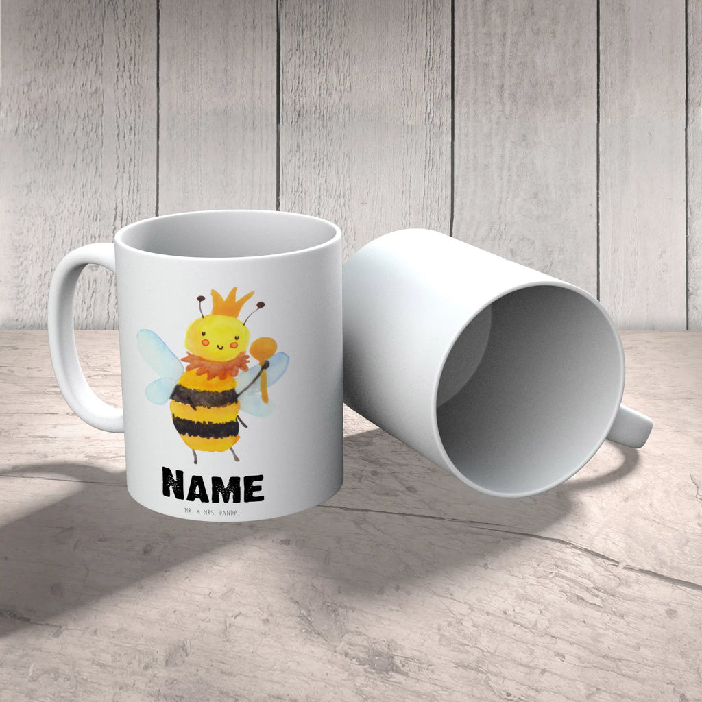 Personalisierte Tasse Biene König Namenstasse, Personalisierte Tasse, Personalisiert, Drucken, Wunschname, Tasse mit Namen, Tasse, Namen, Biene, Wespe, Hummel