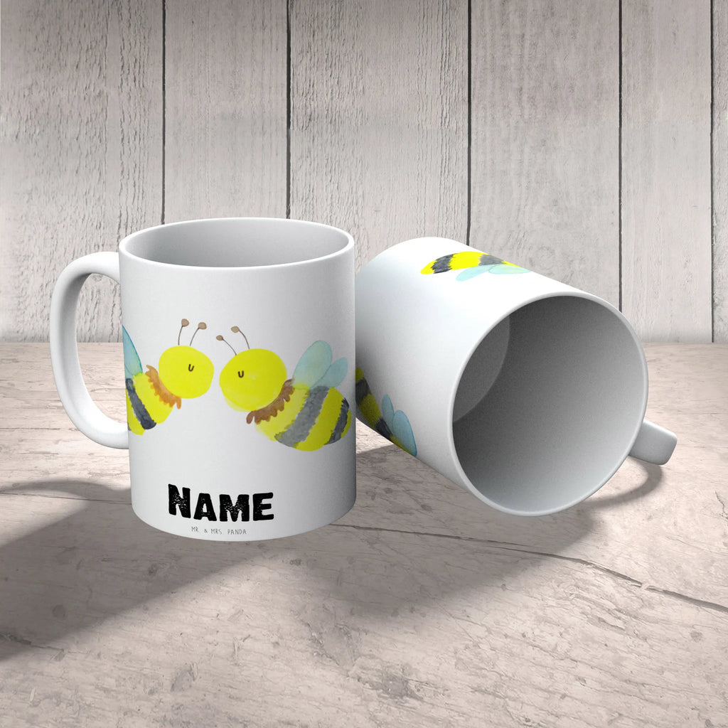Personalisierte Tasse Biene Liebe Namen, Personalisierte Tasse, Personalisiert, Namenstasse, Drucken, Tasse, Tasse mit Namen, Wunschname, Biene, Wespe, Hummel