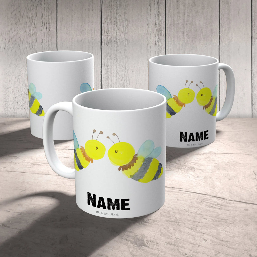 Personalisierte Tasse Biene Liebe Namen, Personalisierte Tasse, Personalisiert, Namenstasse, Drucken, Tasse, Tasse mit Namen, Wunschname, Biene, Wespe, Hummel