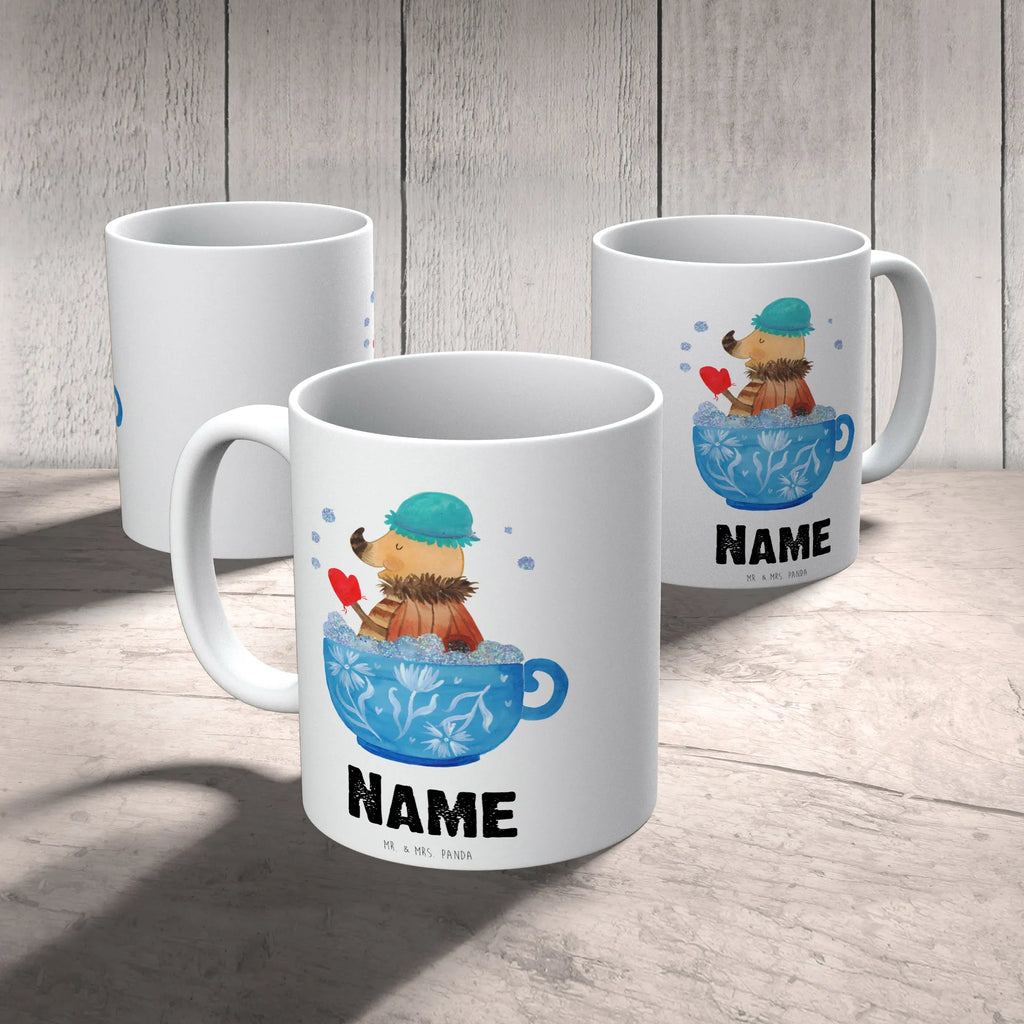 Personalised cup Moth foam bath small animals, cute, funny, cute animal motives, hand drawn, small world, funny sayings, good mood, happy, gifts, gift ideas, special gifts, animal lover, card, bath, bubble bath, dreamy, time management, bathing, Moth, dreaming, bathroom decoration, WC, bathroom, goals, cup