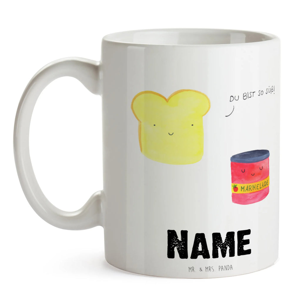 Personalised cup toast jam small animals, cute, funny, cute animal motives, hand drawn, small world, funny sayings, good mood, happy, gifts, gift ideas, special gifts, animal lover, card, dreamteam, toast, kitchen saying, bread, sweet, kitchen decoration, breakfast invitation, jam, Toast, cute postcard