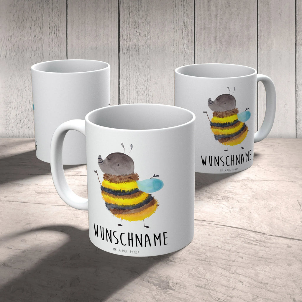 Personalised cup bumblebee fluffy small animals, cute, funny, cute animal motives, hand drawn, small world, funny sayings, good mood, happy, gifts, gift ideas, special gifts, animal lover, card, Bumblebee, Flower, Nature, Fluffy, Bee