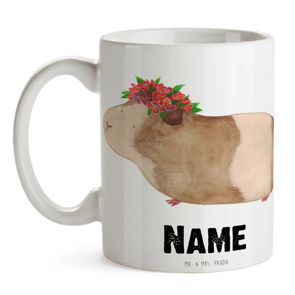 Personalisierte Tasse Meerschweinchen weise Drucken, Tasse, Namen, Personalisiert, Wunschname, Tasse mit Namen, Namenstasse, Personalisierte Tasse, Lustige Sprüche, Tiere, Tiermotive, Gute Laune, Realität, Wunder, Motivation, Meerie, Meeries, Meerschweinchen, Spruch, Wunderland, Weisheit, Blumenkind
