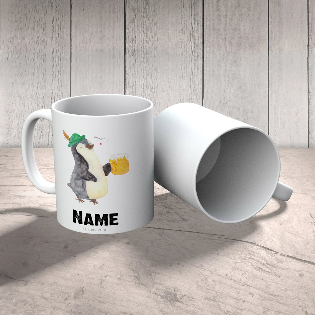 Personalisierte Tasse Pinguin Bier Drucken, Namen, Personalisiert, Tasse mit Namen, Personalisierte Tasse, Wunschname, Tasse, Namenstasse, Pinguin, Oktoberfest, Bier, Pinguine