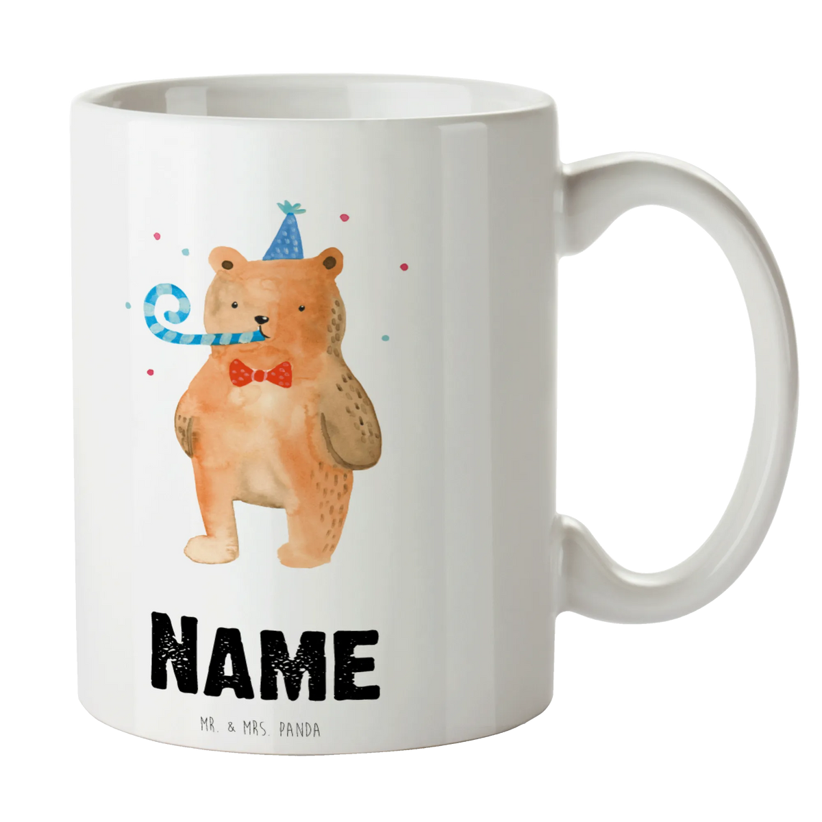 Personalised cup bear Birthday bear, teddy, teddy bear, cuddly toy, Happy birthday