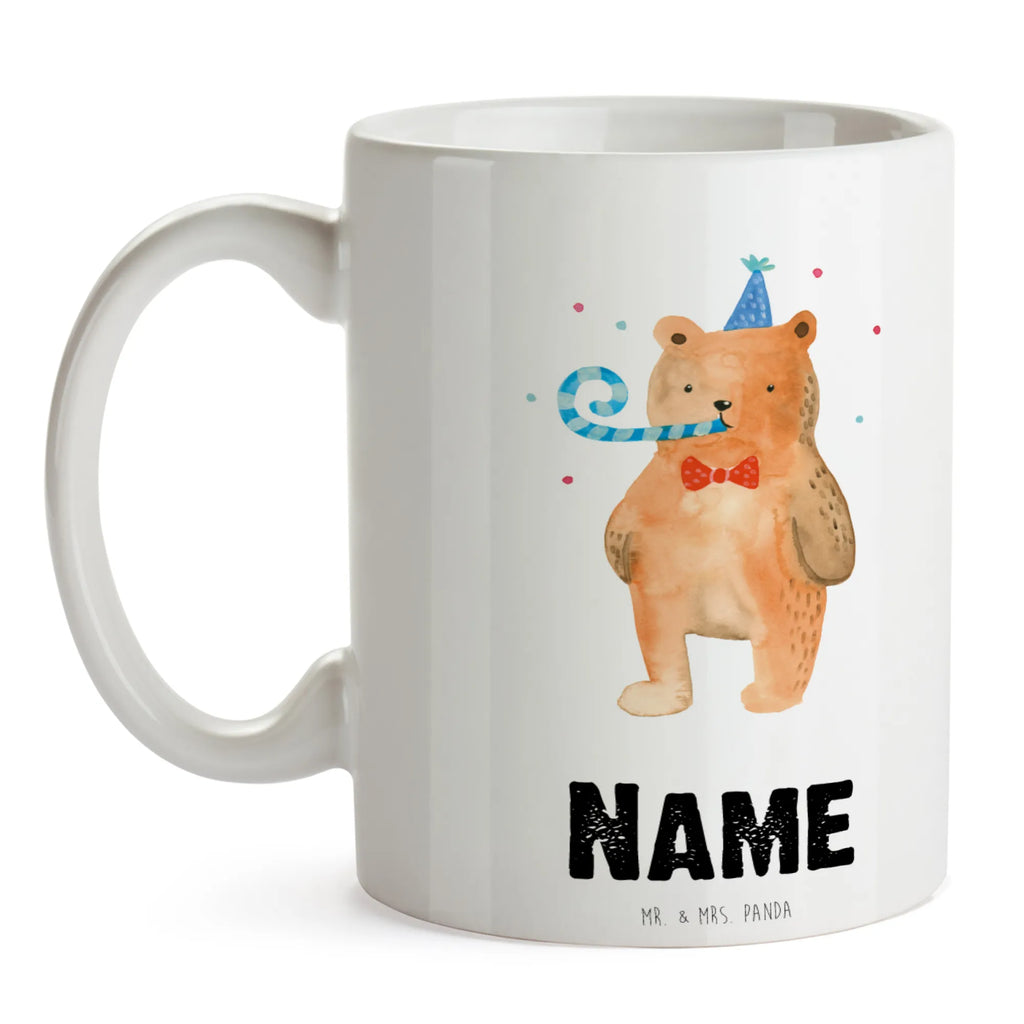 Personalisierte Tasse Birthday Bär Tasse, Personalisierte Tasse, Wunschname, Tasse mit Namen, Drucken, Personalisiert, Namenstasse, Namen, Bär, Teddy, Teddybär, Glückwunsch, Alles Gute, Happy Birthday, Geburtstag