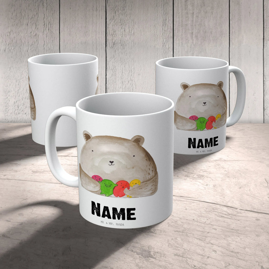 Personalisierte Tasse Bär Gefühl Tasse, Personalisiert, Namen, Tasse mit Namen, Personalisierte Tasse, Namenstasse, Wunschname, Drucken, Bär, Teddy, Teddybär, Verrückt, Wahnsinn, Durchgedreht