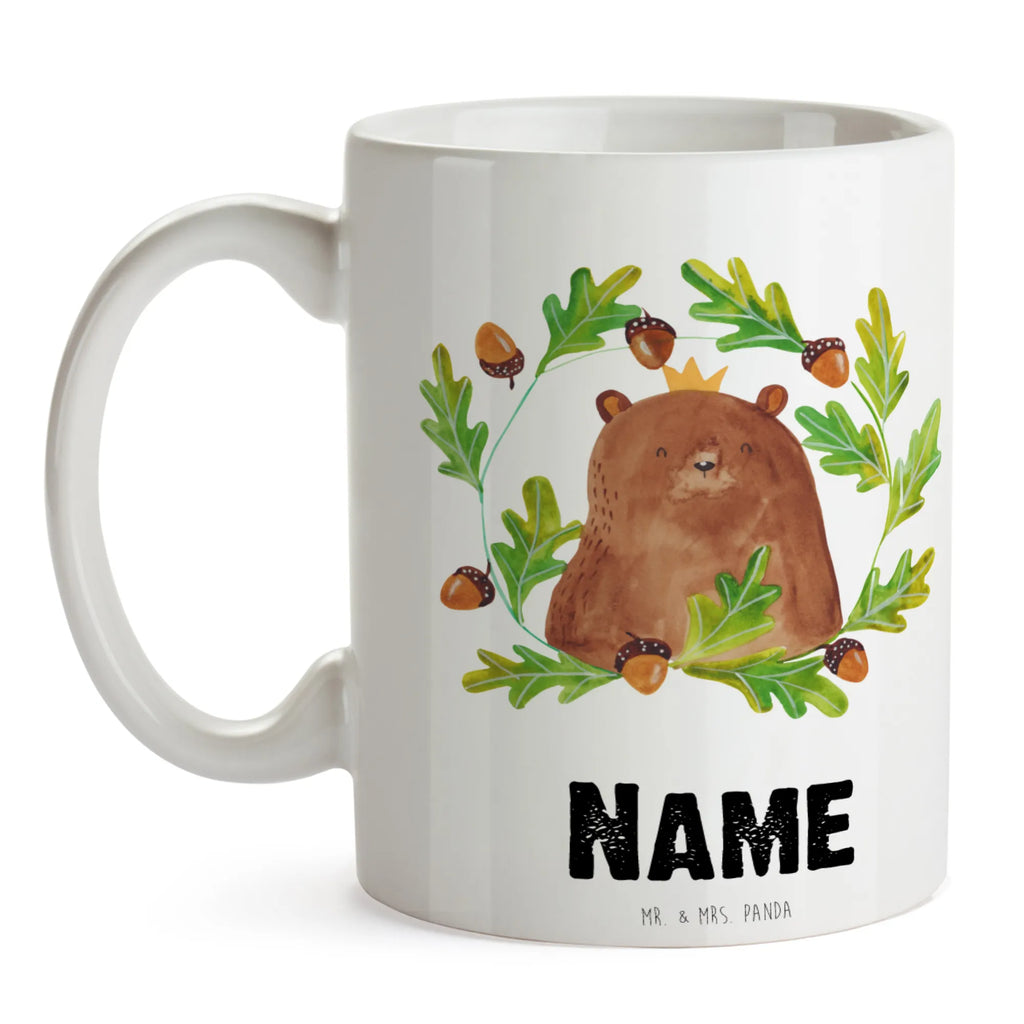 Personalisierte Tasse Bär König Namen, Drucken, Wunschname, Namenstasse, Tasse, Personalisierte Tasse, Personalisiert, Tasse mit Namen, Bär, Teddy, Teddybär, Daddy, weltbester Papa, Papa, bester Papa, Papa Bär, Vater, bester Vater, Dad, Vatertag, Papi