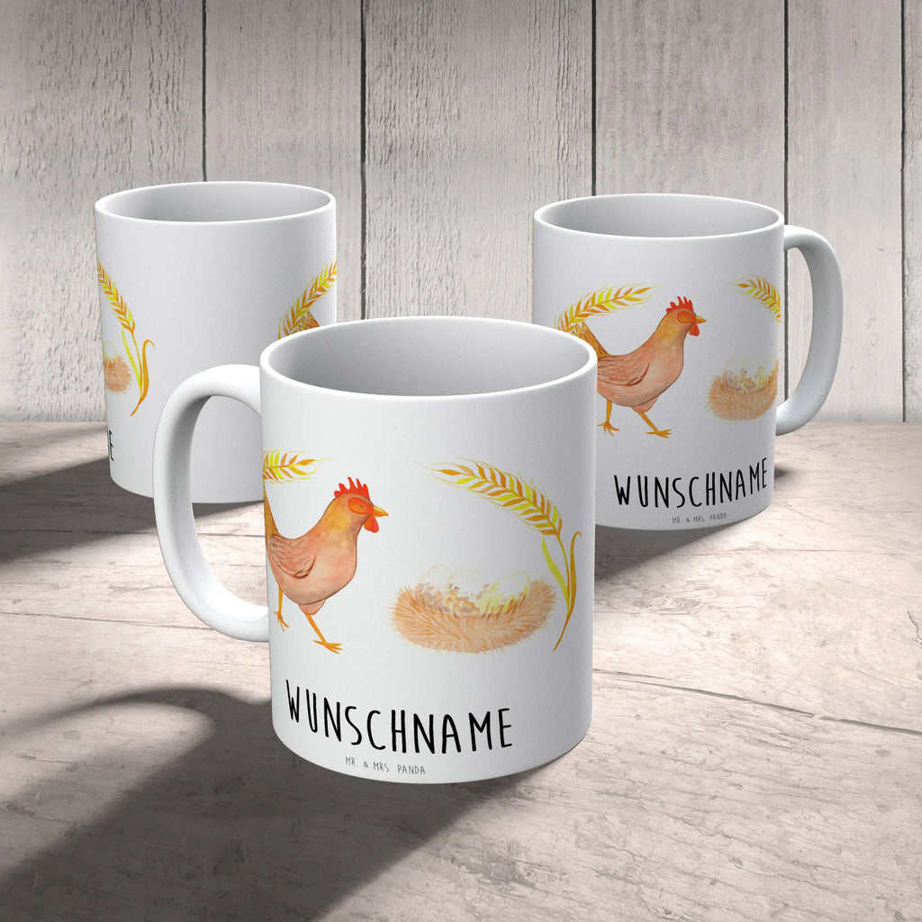 Personalisierte Tasse Huhn stolz Namenstasse, Namen, Personalisierte Tasse, Personalisiert, Wunschname, Tasse mit Namen, Tasse, Drucken, Bauernhof, Hoftiere, Landwirt, Landwirtin, Geburt, Magie, Henne, Hof, Hahn, Hühner, Landleben, Eier, Schwangerschaft, Motivation, Spruch