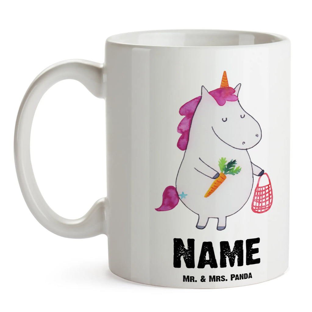 Personalisierte Tasse Einhorn Gemüse Personalisierte Tasse, Namenstasse, Tasse mit Namen, Namen, Personalisiert, Drucken, Tasse, Wunschname, Einhorn, Einhörner, Einhorn Deko, Unicorn, Wochenmarkt, Gemüse, Biomarkt