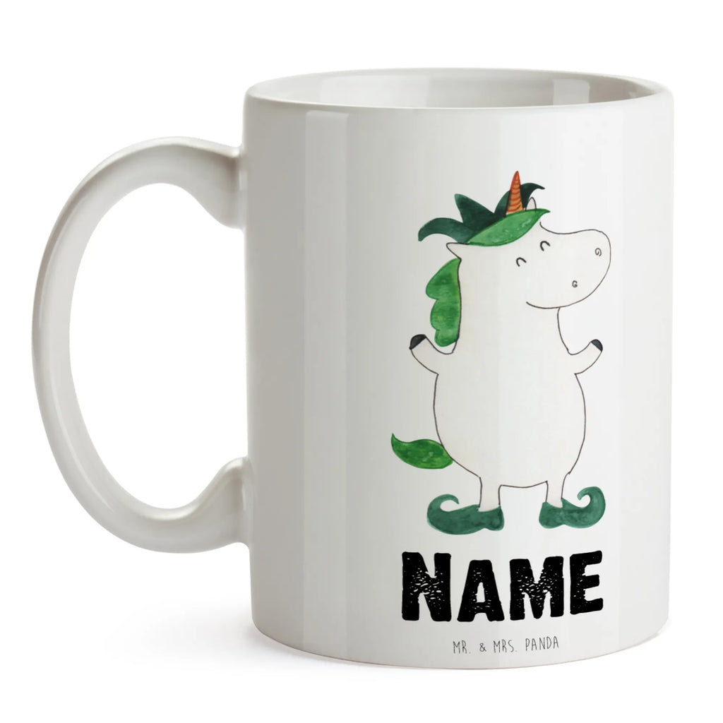 Personalisierte Tasse Einhorn Joker Personalisierte Tasse, Tasse, Drucken, Tasse mit Namen, Namenstasse, Personalisiert, Wunschname, Namen, Unicorn, Einhorn, Einhörner, Einhorn Deko, Kasper, Gaukler, Mittelalter, Hofnarr