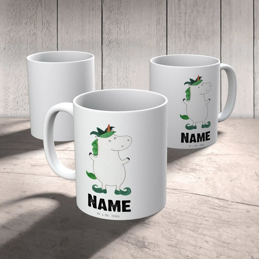 Personalisierte Tasse Einhorn Joker Personalisierte Tasse, Tasse, Drucken, Tasse mit Namen, Namenstasse, Personalisiert, Wunschname, Namen, Unicorn, Einhorn, Einhörner, Einhorn Deko, Kasper, Gaukler, Mittelalter, Hofnarr