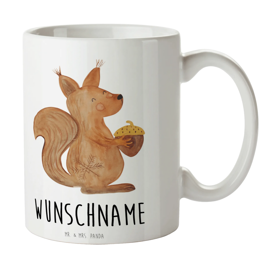 Personalisierte Tasse Eichhörnchen Weihnachten Tasse mit Namen, Tasse, Personalisiert, Personalisierte Tasse, Namenstasse, Drucken, Namen, Wunschname, Winter, Weihnachten, Weihnachtsdeko, Nikolaus, Advent, Heiligabend, Wintermotiv, Vogel, Weihnachtsmotiv, Frohe Weihnachten, Frohes neues Jahr, Neujahr, Weihnachtsgruß, Guten Rutsch
