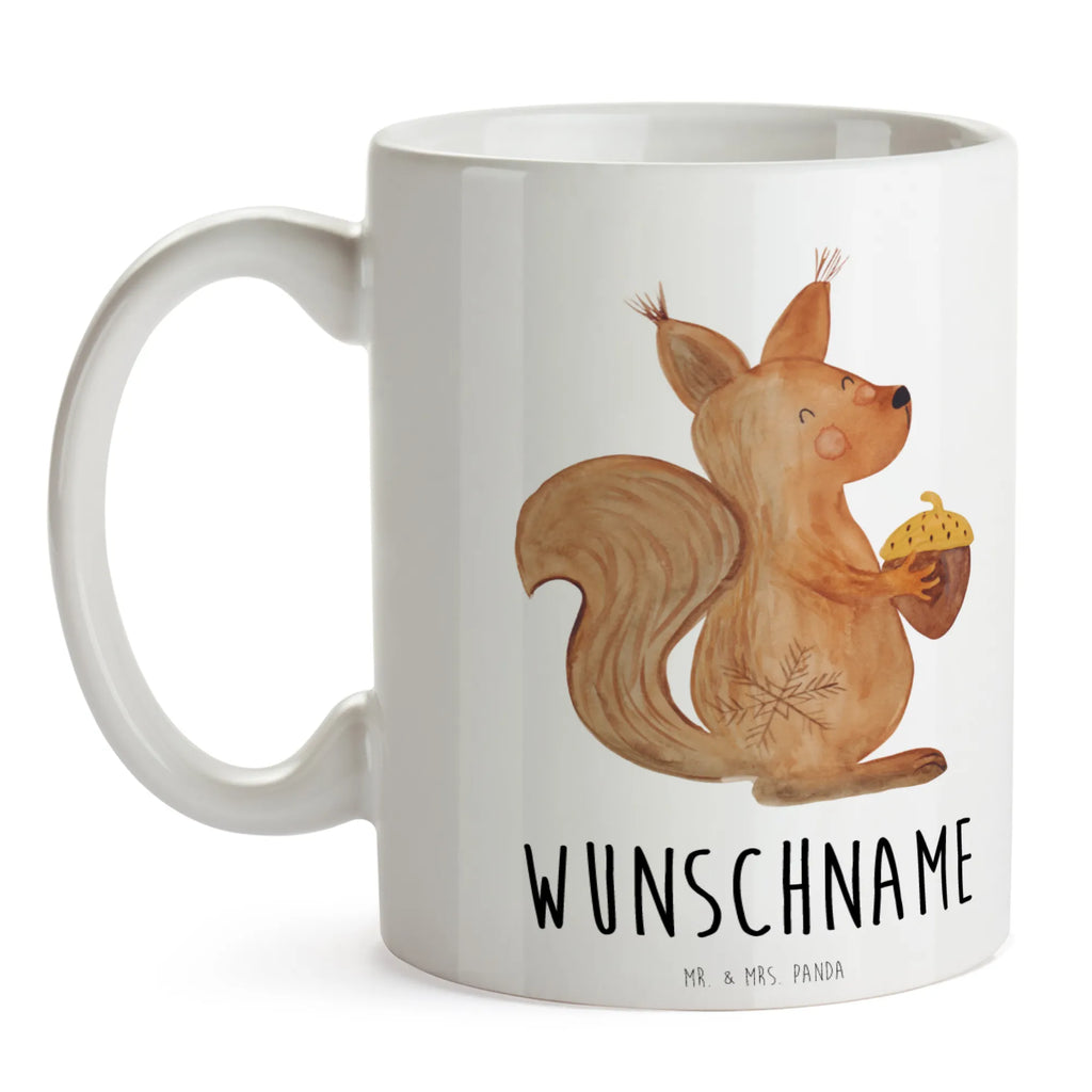Personalisierte Tasse Eichhörnchen Weihnachten Tasse mit Namen, Tasse, Personalisiert, Personalisierte Tasse, Namenstasse, Drucken, Namen, Wunschname, Winter, Weihnachten, Weihnachtsdeko, Nikolaus, Advent, Heiligabend, Wintermotiv, Vogel, Weihnachtsmotiv, Frohe Weihnachten, Frohes neues Jahr, Neujahr, Weihnachtsgruß, Guten Rutsch