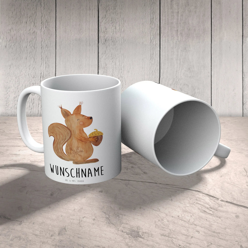 Personalisierte Tasse Eichhörnchen Weihnachten Tasse mit Namen, Tasse, Personalisiert, Personalisierte Tasse, Namenstasse, Drucken, Namen, Wunschname, Winter, Weihnachten, Weihnachtsdeko, Nikolaus, Advent, Heiligabend, Wintermotiv, Vogel, Weihnachtsmotiv, Frohe Weihnachten, Frohes neues Jahr, Neujahr, Weihnachtsgruß, Guten Rutsch