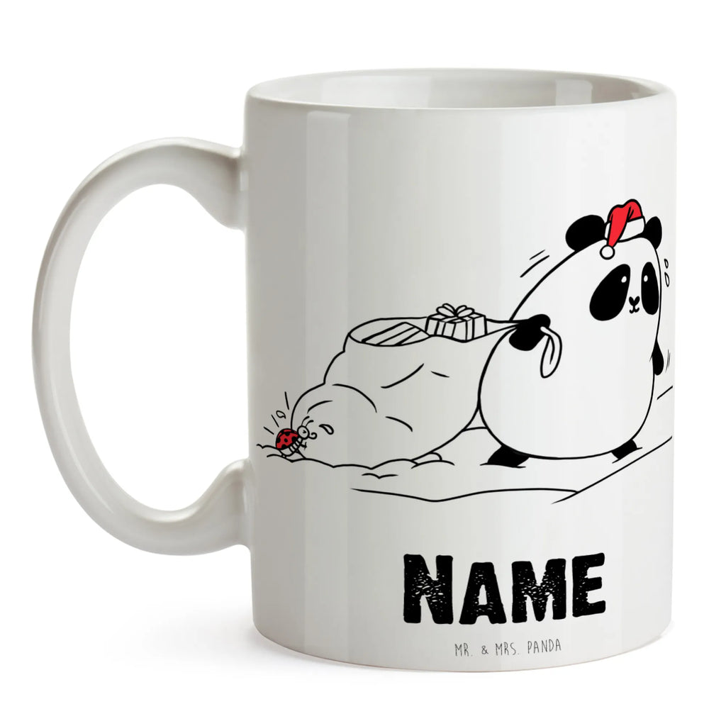 Personalisierte Tasse Easy & Peasy Frohe Weihnachten Namenstasse, Tasse, Personalisiert, Wunschname, Drucken, Tasse mit Namen, Personalisierte Tasse, Namen