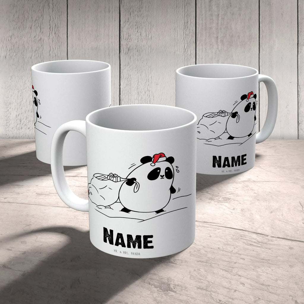 Personalisierte Tasse Easy & Peasy Frohe Weihnachten Namenstasse, Tasse, Personalisiert, Wunschname, Drucken, Tasse mit Namen, Personalisierte Tasse, Namen