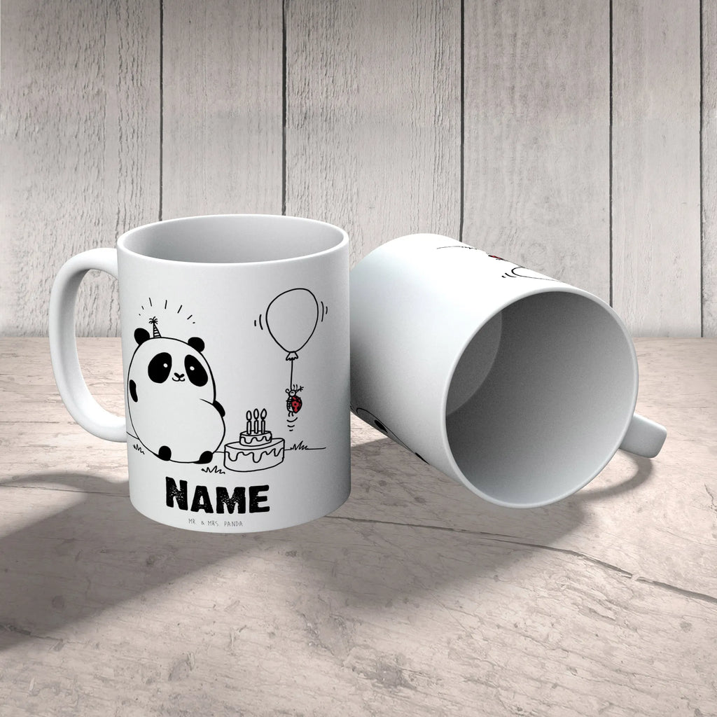 Personalisierte Tasse Easy & Peasy Happy Birthday Tasse, Personalisierte Tasse, Personalisiert, Namenstasse, Namen, Drucken, Wunschname, Tasse mit Namen