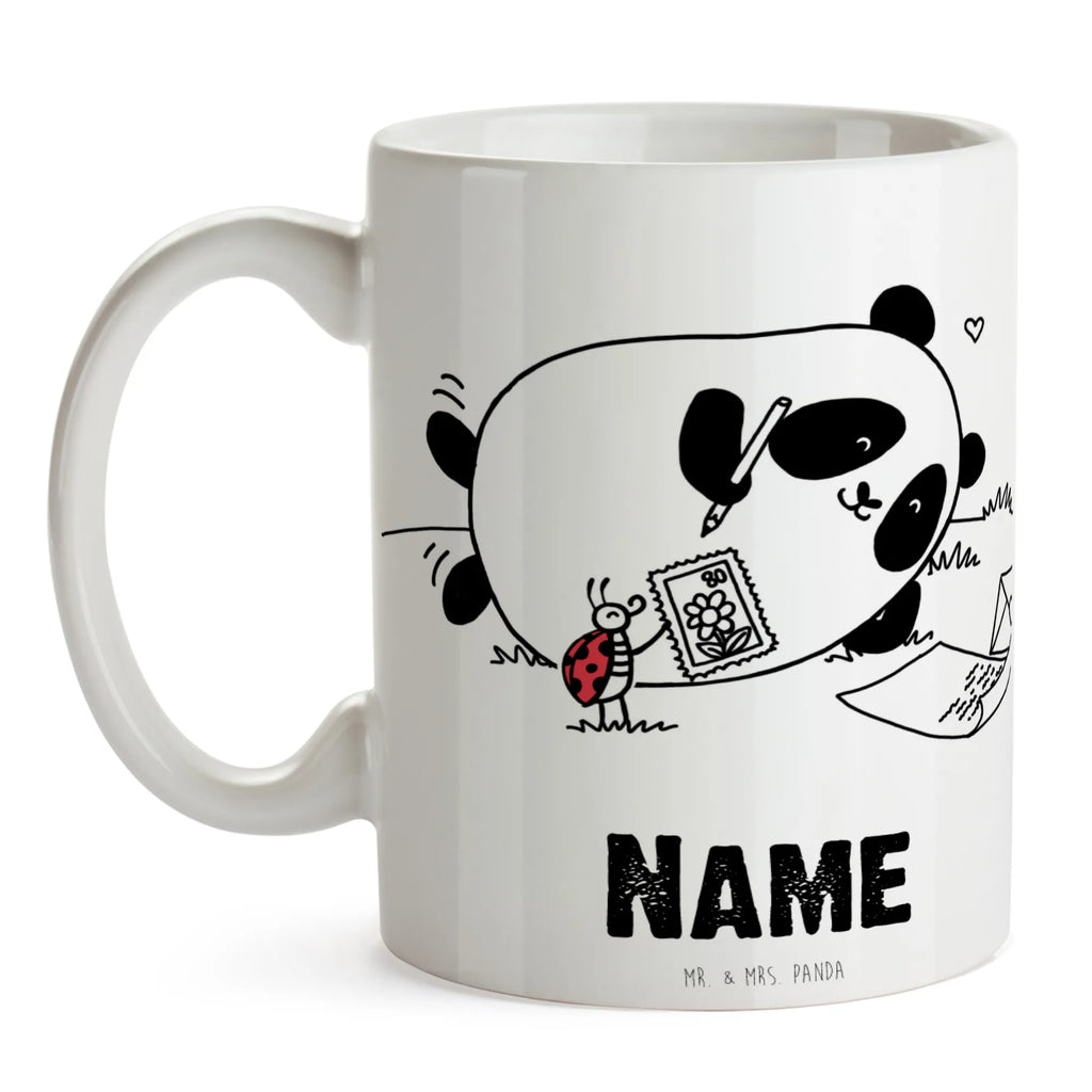 Spersonalizowany kubek Panda tęsknić Personalisierte Tasse, Wunschname, Namen, Drucken, Tasse mit Namen, Namenstasse, Tasse, Personalisiert