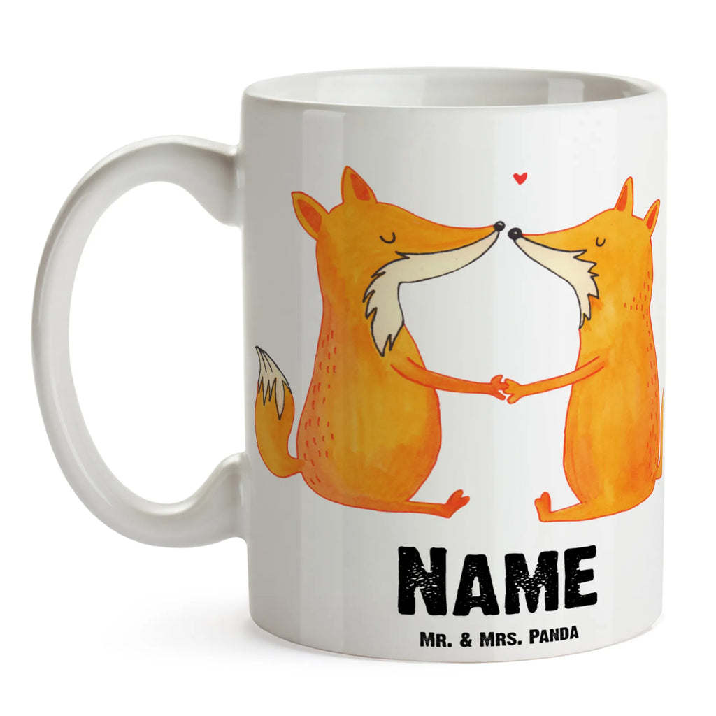 Personalisierte Tasse Füchse Liebe Personalisiert, Tasse mit Namen, Namen, Personalisierte Tasse, Drucken, Namenstasse, Wunschname, Tasse, Fuchs, Freund, Verlobte, Ehemann, Fox, Paar, Ehe, Liebesbeweis, Ehefrau, Füchse, Partner, Liebe, Liebespaar, Freundin