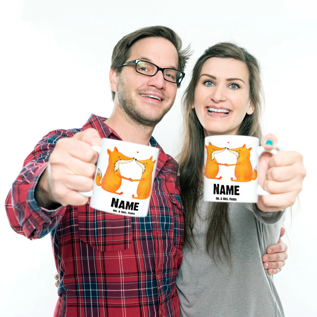 Personalisierte Tasse Füchse Liebe Personalisiert, Tasse mit Namen, Namen, Personalisierte Tasse, Drucken, Namenstasse, Wunschname, Tasse, Fuchs, Freund, Verlobte, Ehemann, Fox, Paar, Ehe, Liebesbeweis, Ehefrau, Füchse, Partner, Liebe, Liebespaar, Freundin