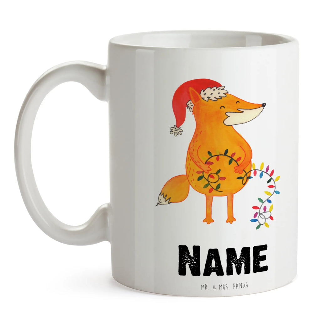 Personalisierte Tasse Fuchs Weihnachten Wunschname, Drucken, Tasse mit Namen, Namenstasse, Namen, Personalisierte Tasse, Personalisiert, Tasse, Weihnachten, Winter, Weihnachtsdeko, Nikolaus, Advent, Heiligabend, Wintermotiv, Fuchs, Geschenk Weihnachten, Weihnachtsmann, Füchse, Weihnachtszeit, Spruch schön